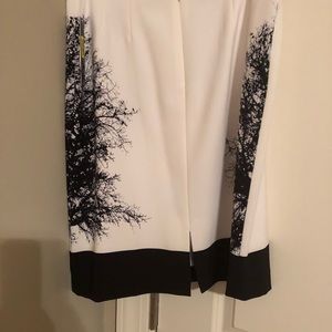 Black &White tahari suit